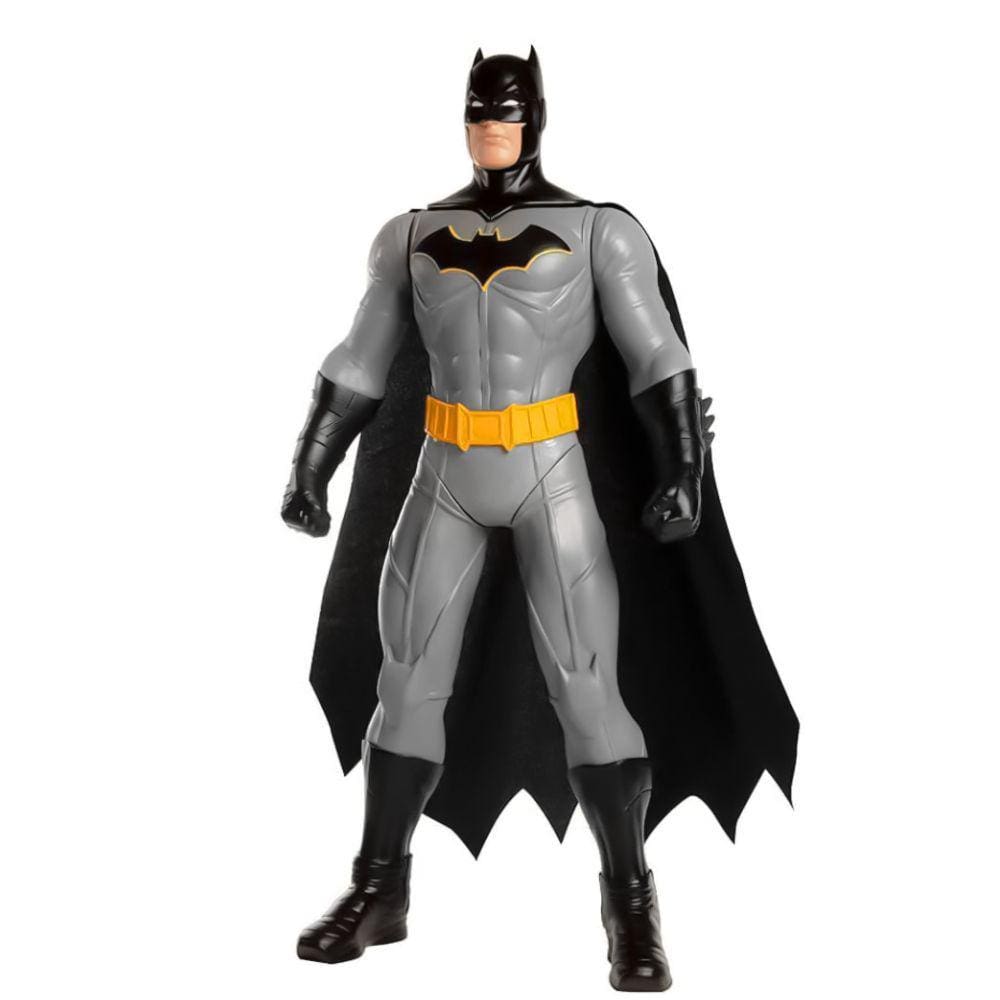 Boneco Batman em Vinil Articulado Grande 45cm Rosita