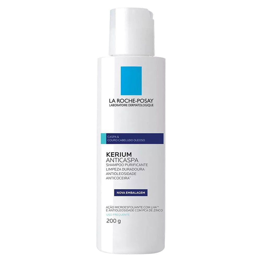 Shampoo Anticaspa La Roche-Posay Kerium com 200ml La Roche-Posay