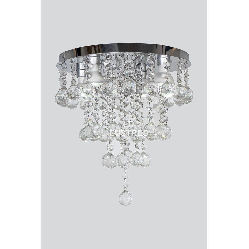 Lustre Moderno De Cristal K9 30Mm Para Sala