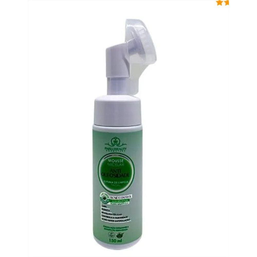 Mousse Micelar Antioleosidade Espuma de Limpeza Facial