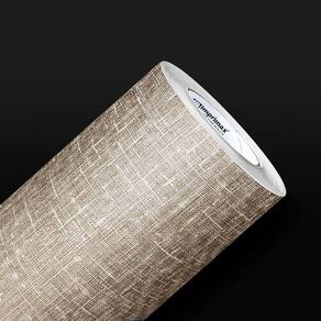 DECOR MAX (0,60X1m) - AD GOLD TELADO LINHO BEGE TAUPE (IMPRIMAX)