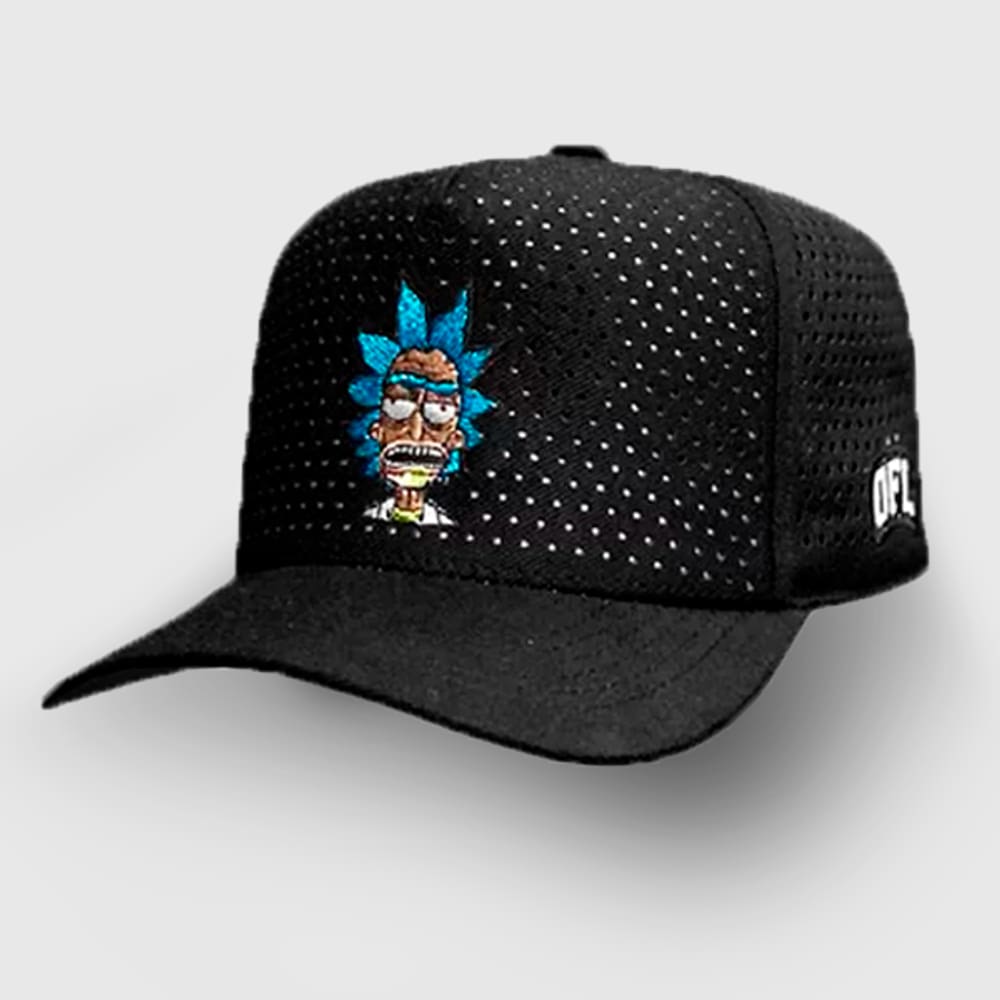Boné Aeroflex OFL Rick and Morty Black