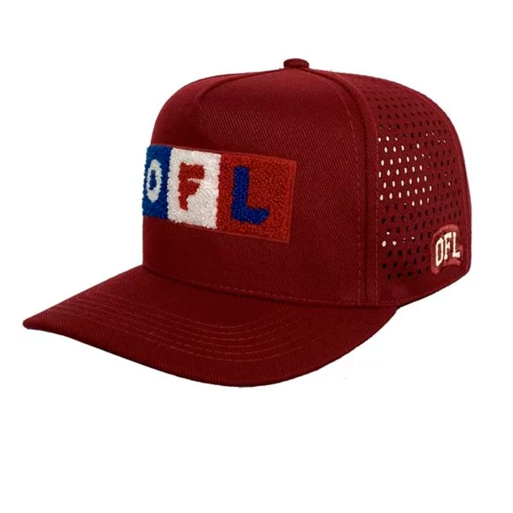 Boné Aeroflex OFL Chenille Bordô