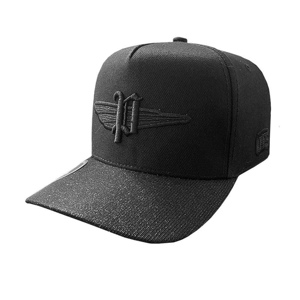 Boné Snapback OFL Gliter Black Iniciais P