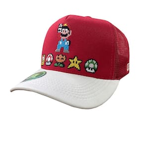Boné Trucker OFL Super Mario Bros Red
