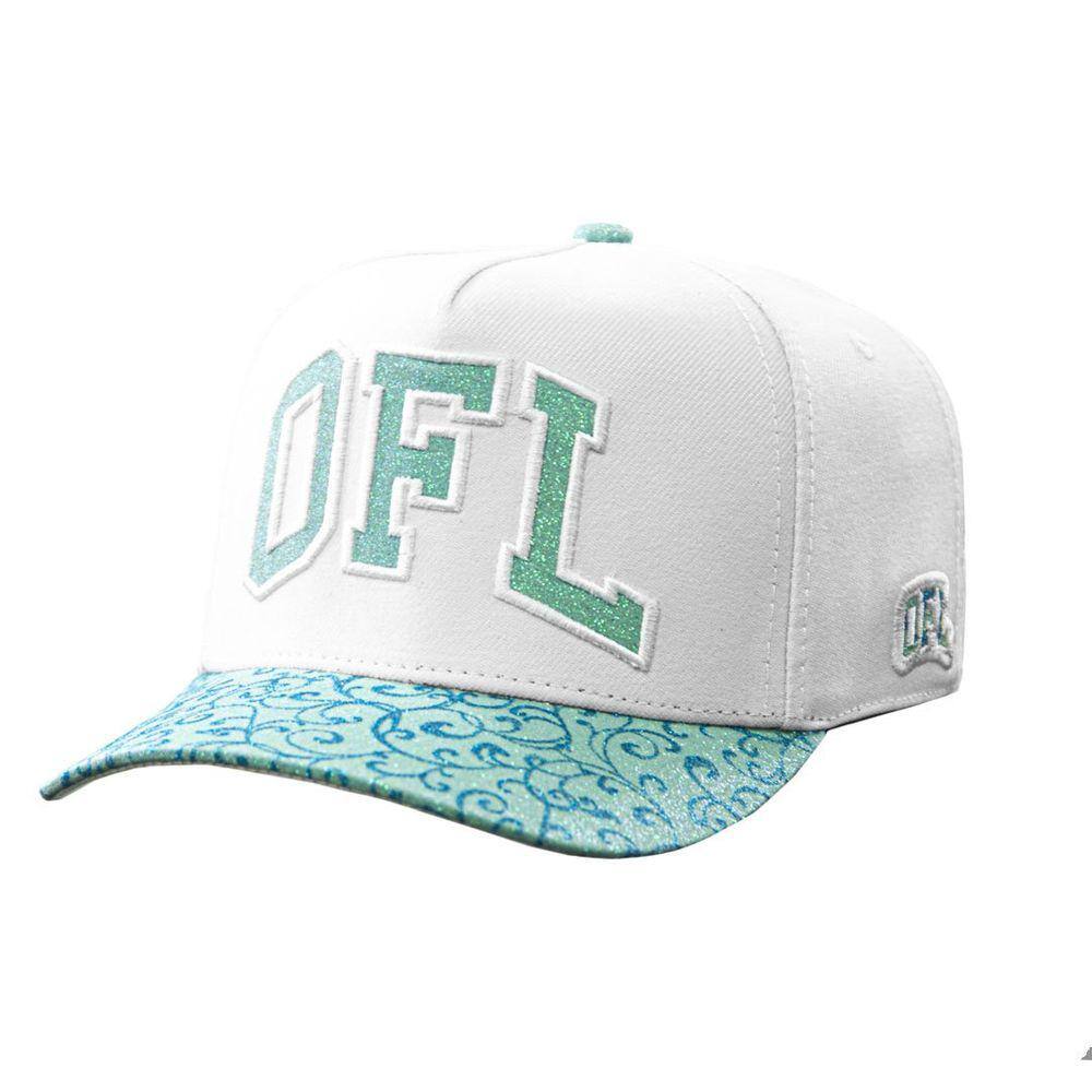 Boné Snapback OFL Turquoise Roses