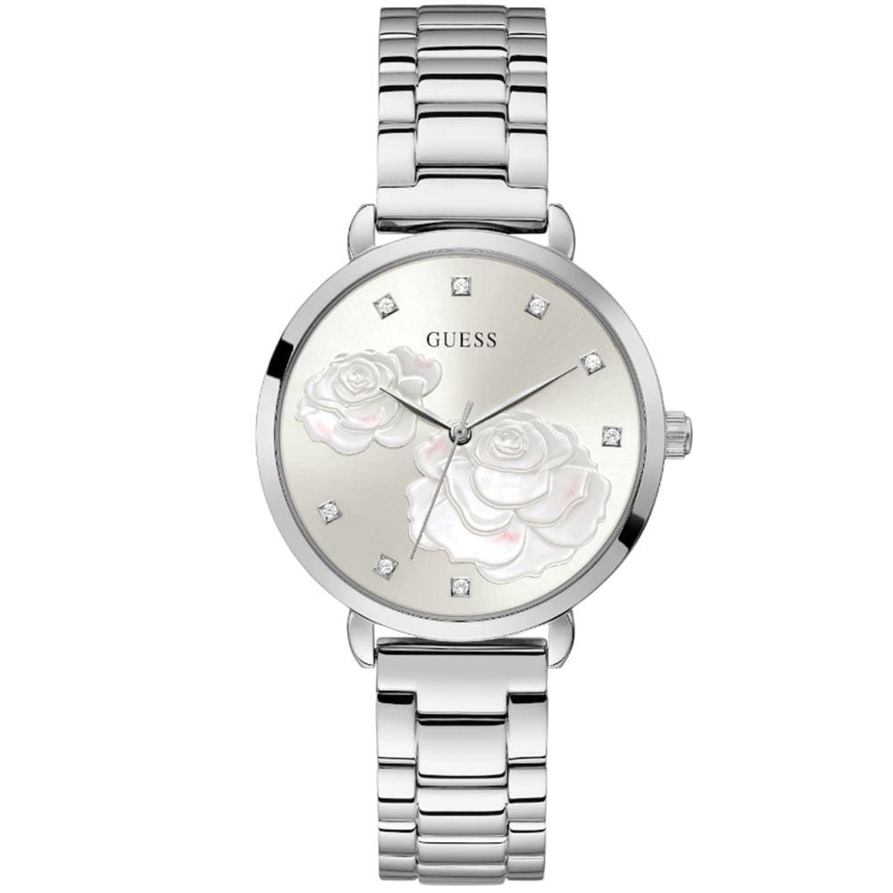 Relógio GUESS prata feminino GW0242L1