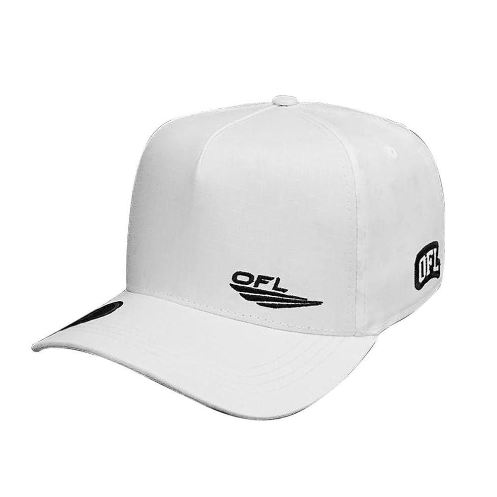 Boné Snapback OFL Minimalista Branco