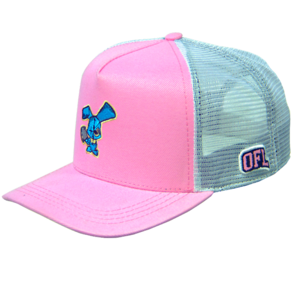 Boné Trucker OFL Coelhinho Rosa