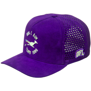 Boné Aeroflex OFL Deus é bom o tempo todo Roxo