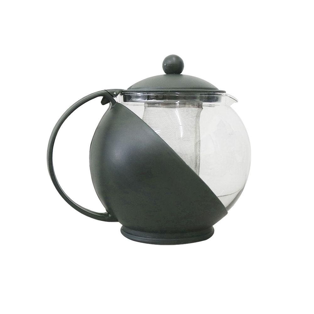 Bule Para Chá De Vidro e Plástico Com Infusor 750ml