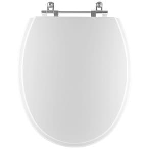 Tampa de Vaso Poliéster Spot Branco para bacia Deca 1.6gpf 6lpf