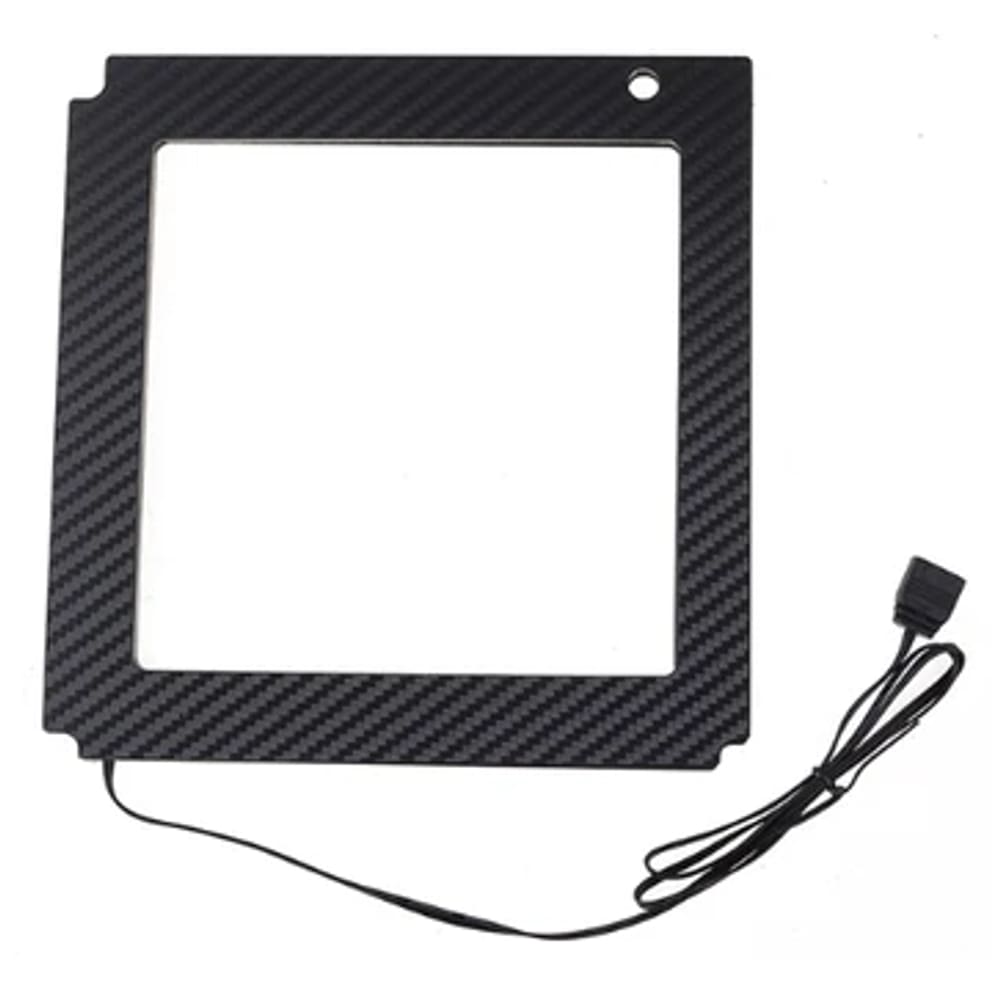 Moldura ARGB para placa mãe ITX Backlight Backplate Gamer