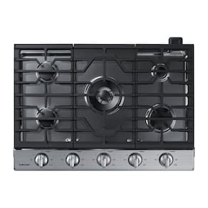 Cooktop Samsung Inox 5 Queimadores com Wi-fi e Queimador Duplo Inox