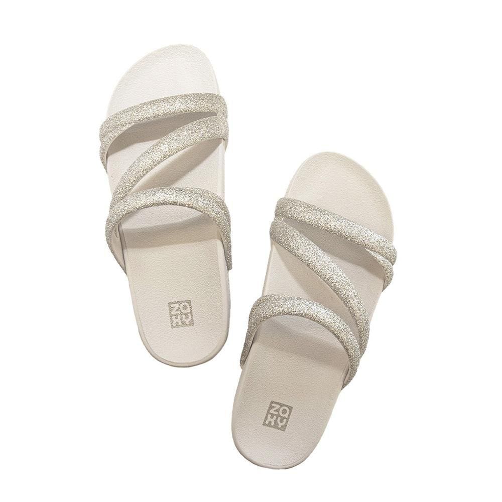 Tamanco Feminino Zaxy Glitter REF: 18956