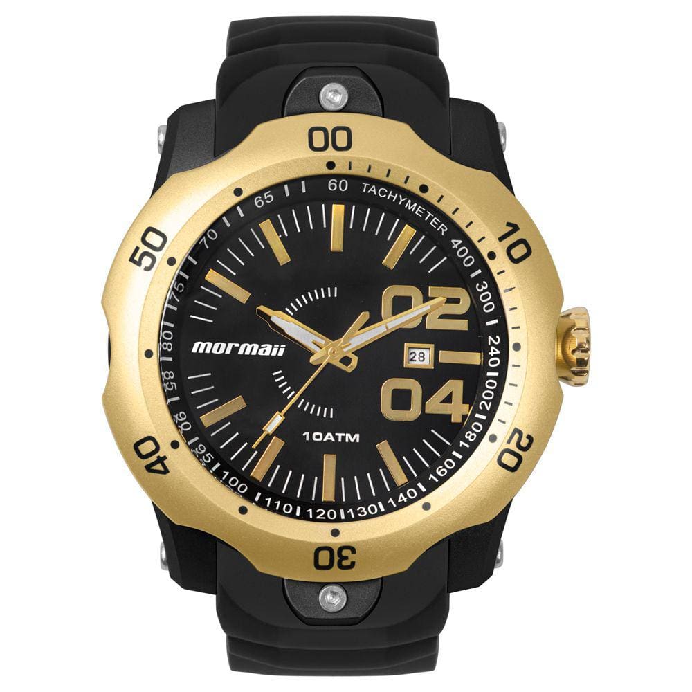 Relógio Mormaii Masculino Digital Urban Dourado MOPC32AC/8P