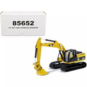 Miniatura Escavadeira Cat 320D L 1/87 Detalhada