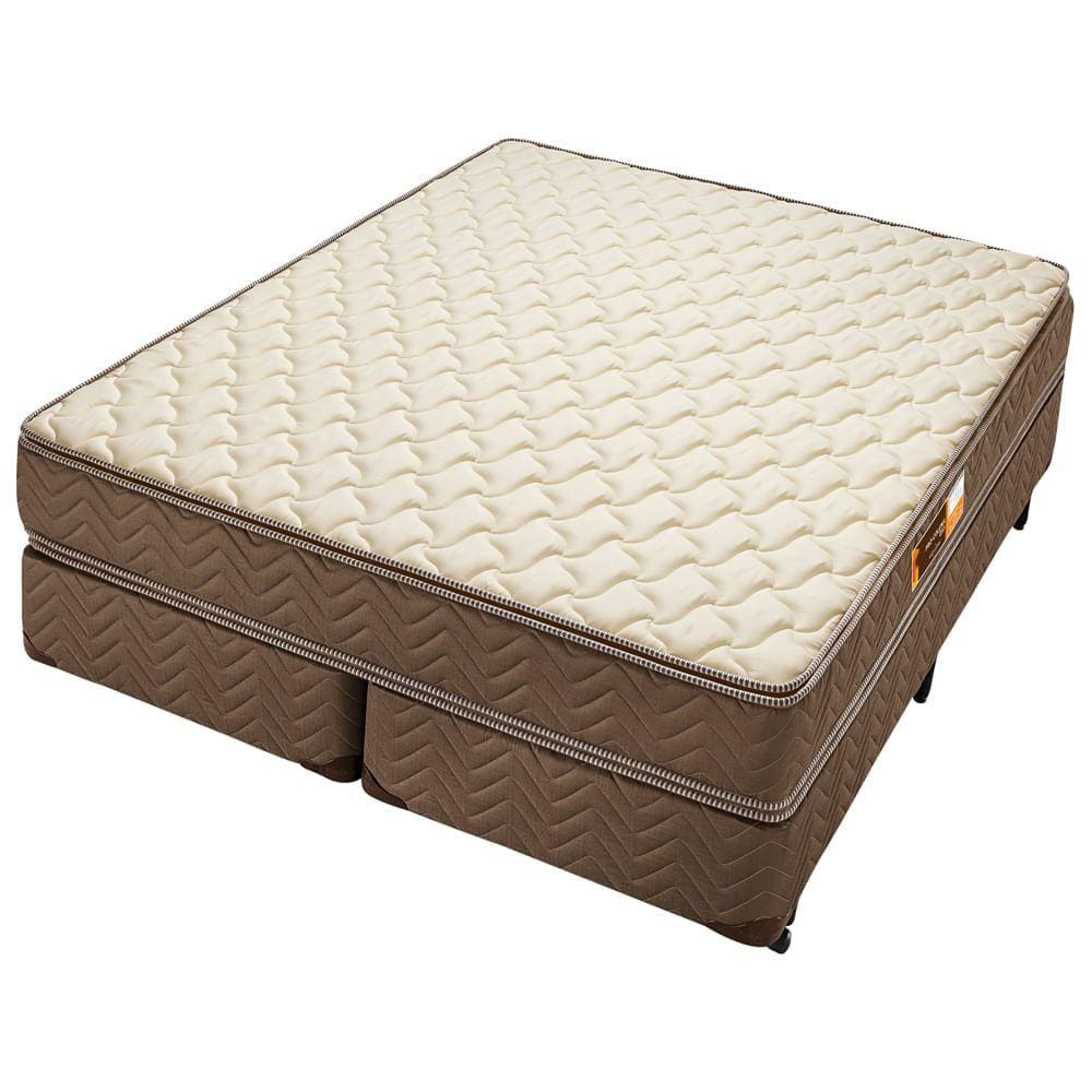 Conjunto Box Queen Espuma D45 Americanflex Pro Coluna II Com Pillow 158x198x66 cm