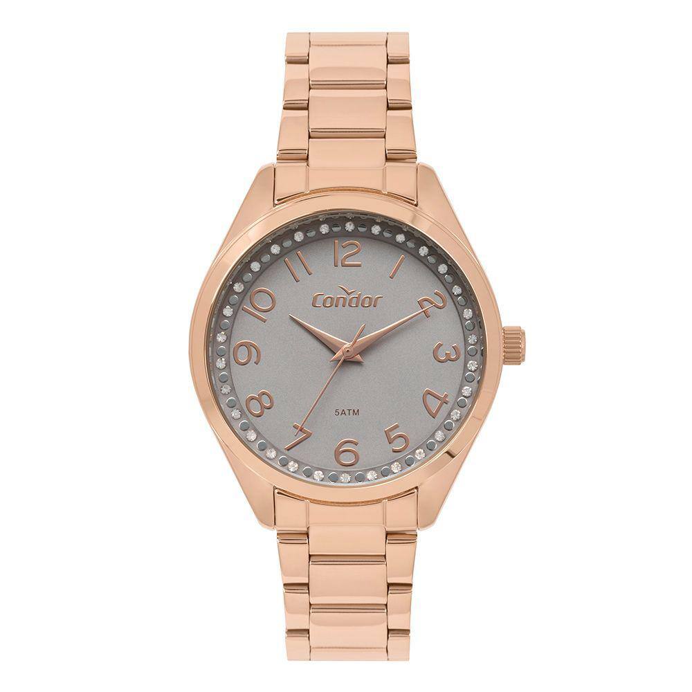Relógio Condor Feminino Fashion Rosê CO2035MOY/4C