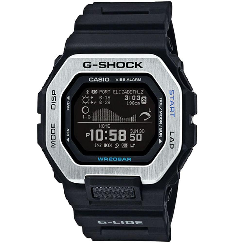 Relógio CASIO G-SHOCK masculino digital preto GBX-100-1DR