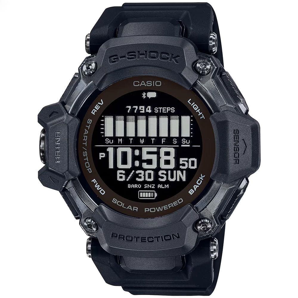 Relógio CASIO G-SHOCK digital masculino GBD-H2000-1BDR
