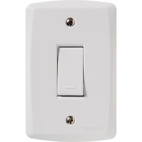Conjunto 4x2 Com 1 Interruptor Simples 10 A 250 V Tramontina Lux2 Branco 120 Unidades