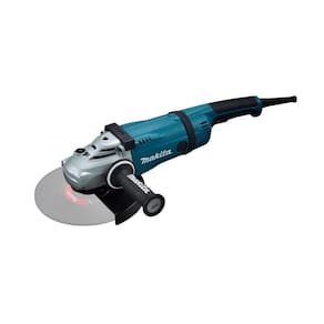 Esmerilhadeira Angular 180mm 7`` 2600w Metal 8500 Rpm Com Chave De Pino Punho Ga7040s 220v Makita
