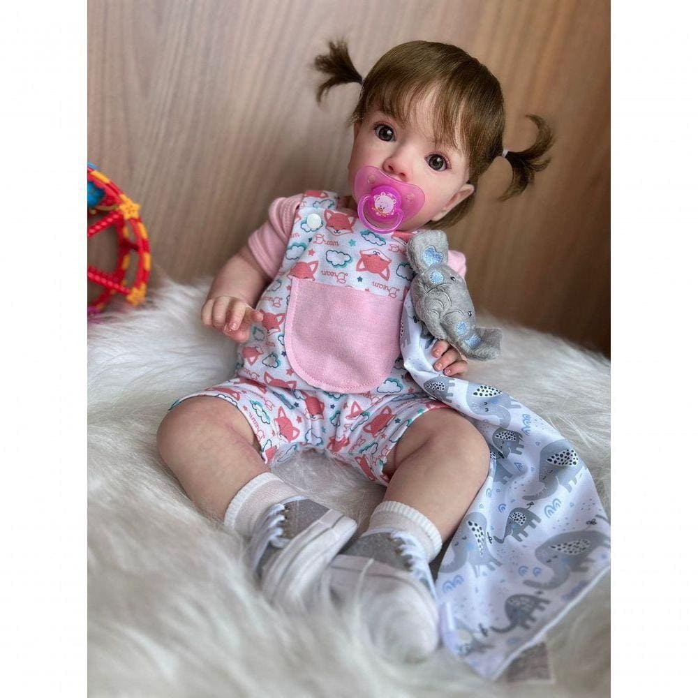 Bebê Reborn Heloisa Kit Completo
