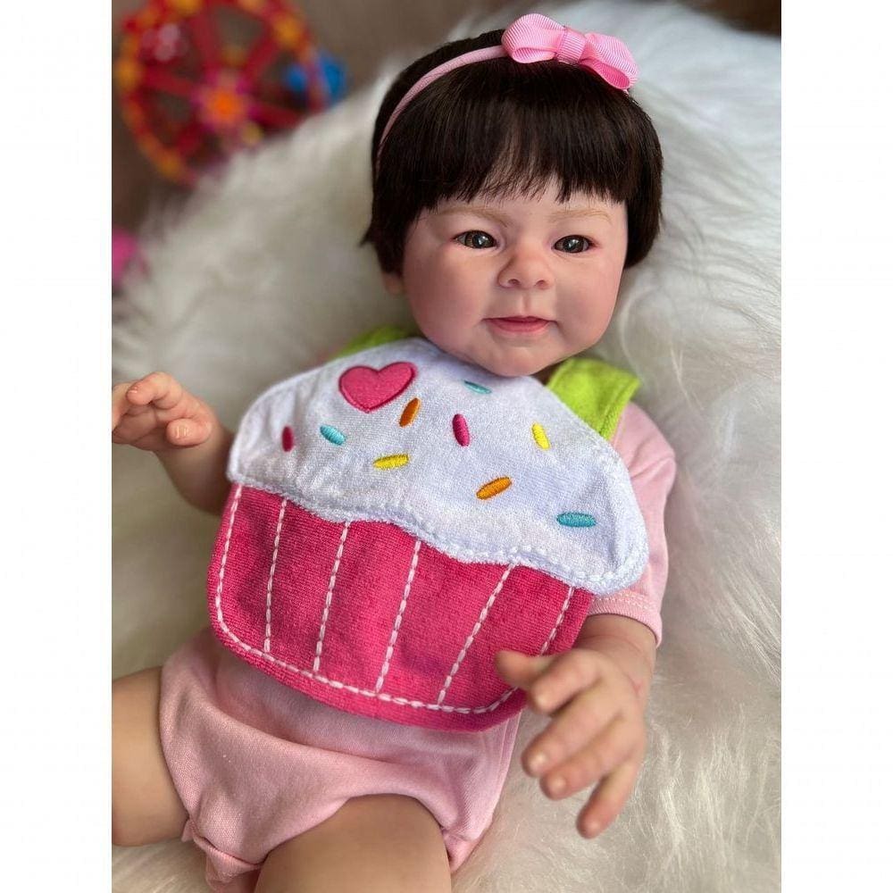 Bebê Reborn Any - Kit Simples Corpo Do Bebê Tecido