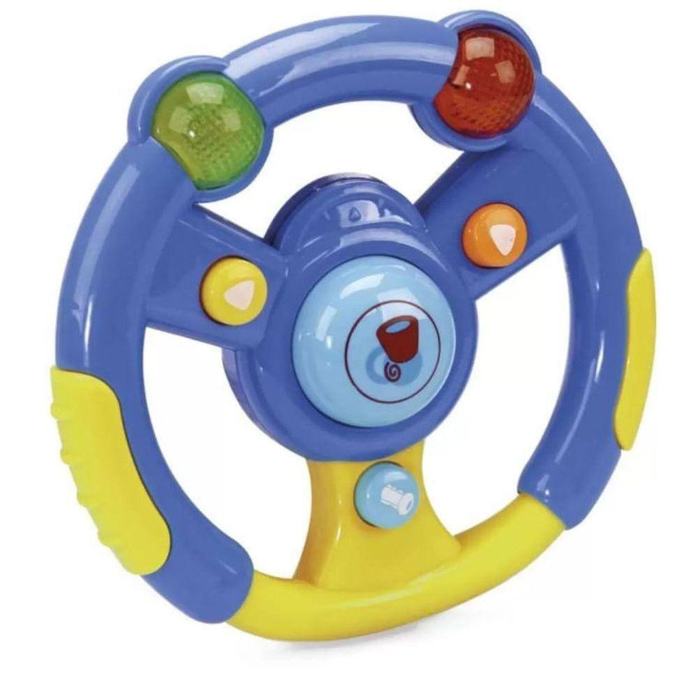 Volante de Brinquedo Infantil com Luzes Sons e Jogo do Carrinho no Shoptime