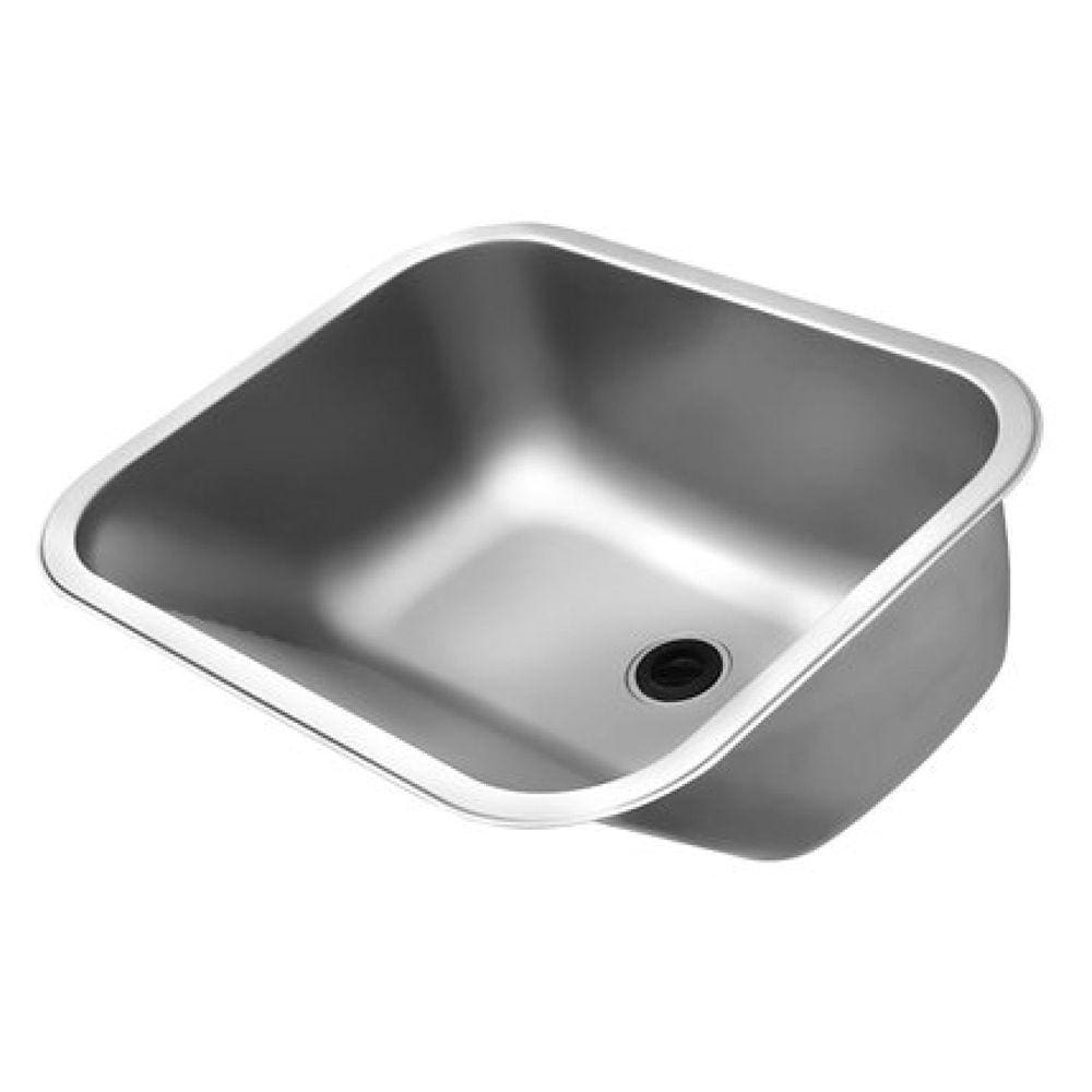 Tanque Monobloco 55x45x23 Inox Polido 32 Litros Docol Aço Inox
