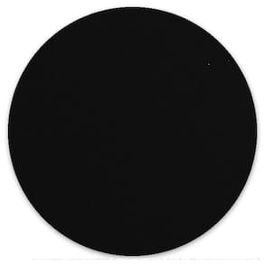 Tampo Redondo 50cm Para Mesa Mdf 15mm Preto
