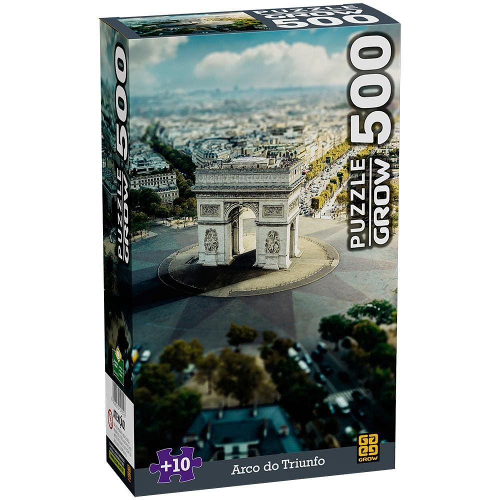 Puzzle 500 peças Arco do Triunfo