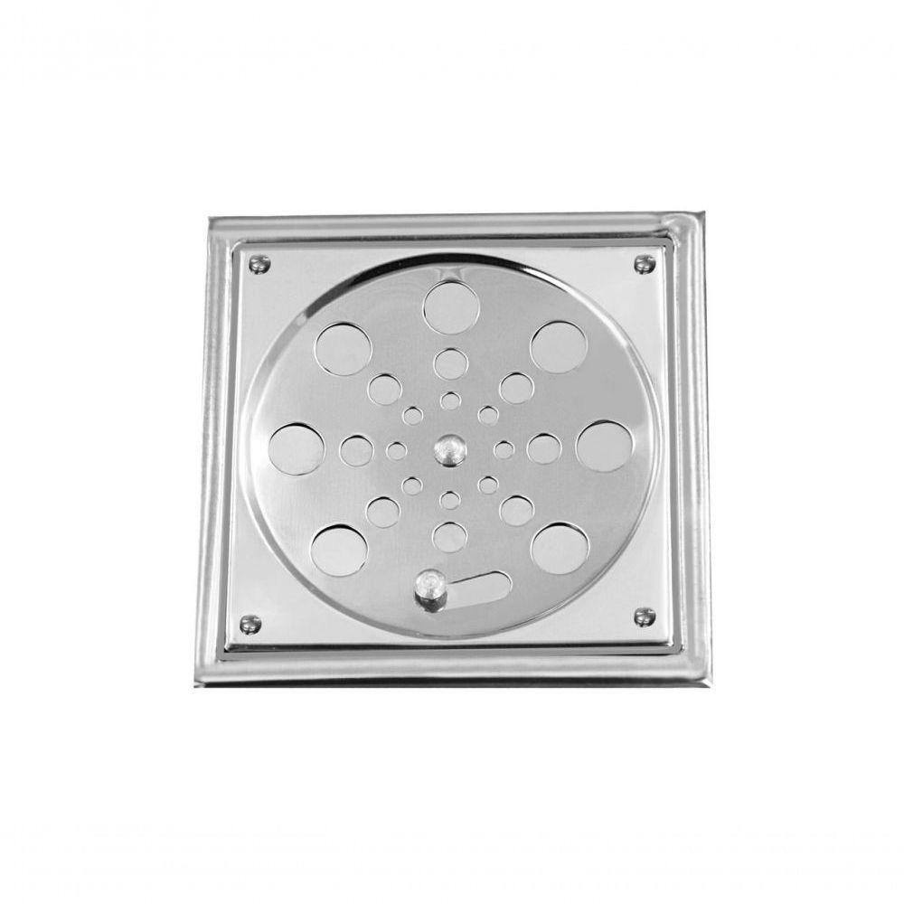 Grelha Aco Inox Overtime C-Fecho Quad 15Cm C-Caixilho