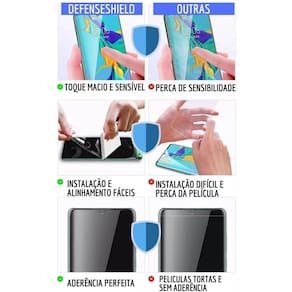 Pelicula Hydrogel Premium Para Galaxy S20 Proteção Frontal + Verso Defense Shield