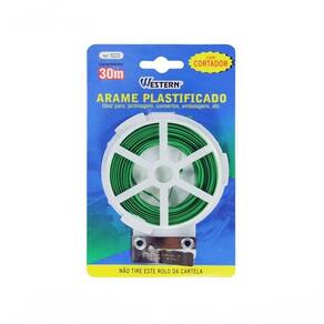 Arame Plastificado Western 30M C-Cortador 1223 Blister