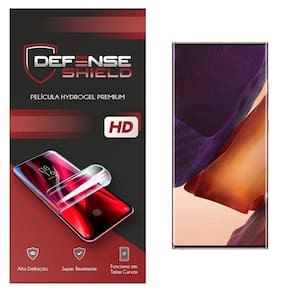 Pelicula Hydrogel Premium Para Galaxy Note 20 Ultra Proteção Frente + Verso Defense Shield