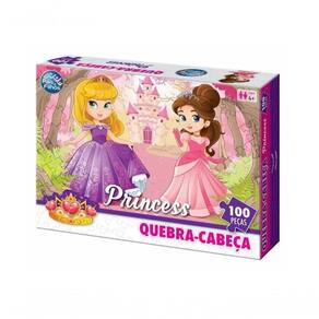Puzzle Infantil 100 Peças - Princess - Pais E Filhos