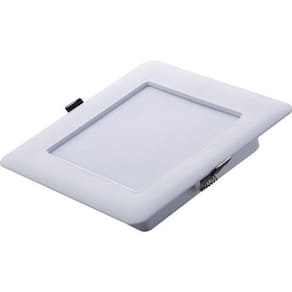 Plafon Led Tramontina Quadrado De Embutir Slim 1000 Lm 12 W Bivolt 6500 K Luz Branca