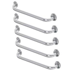 Alça De Apoio 60cm Barra Segurança Kit 5 Uni Cadeirante Idosos Crianças