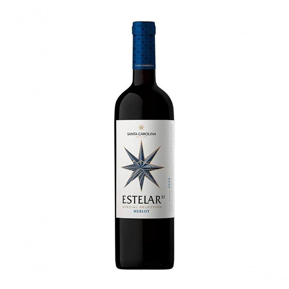 Vinho Tinto Santa Carolina Estelar 57 Merlot 750ml