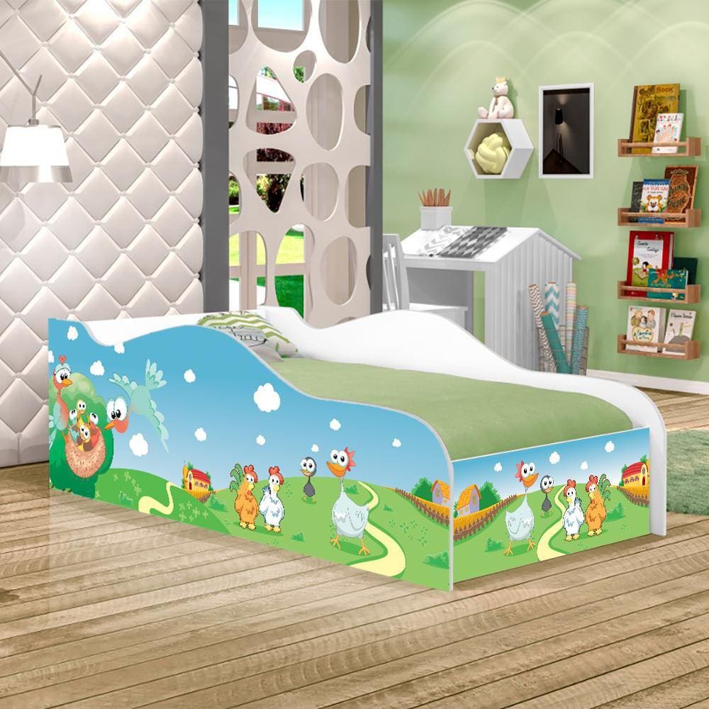 Cama Fun Fazendinha Solteiro