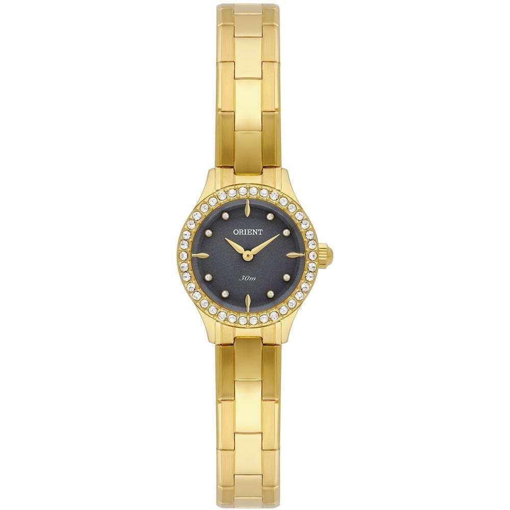 Relógio Orient Feminino Ref: Fgss0218 G1kx Social Mini Dourado