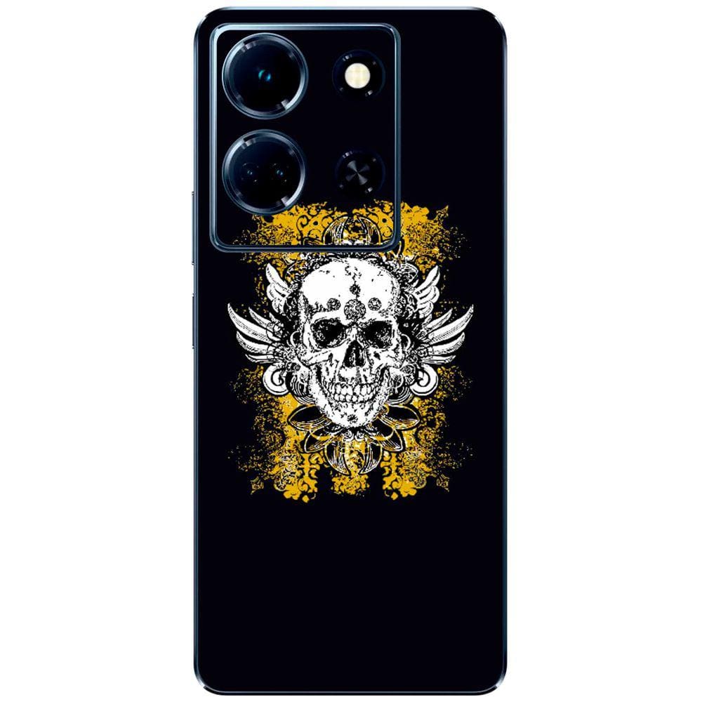 Capa Adesivo Skin374 Verso Para Infinix Note 30 5G