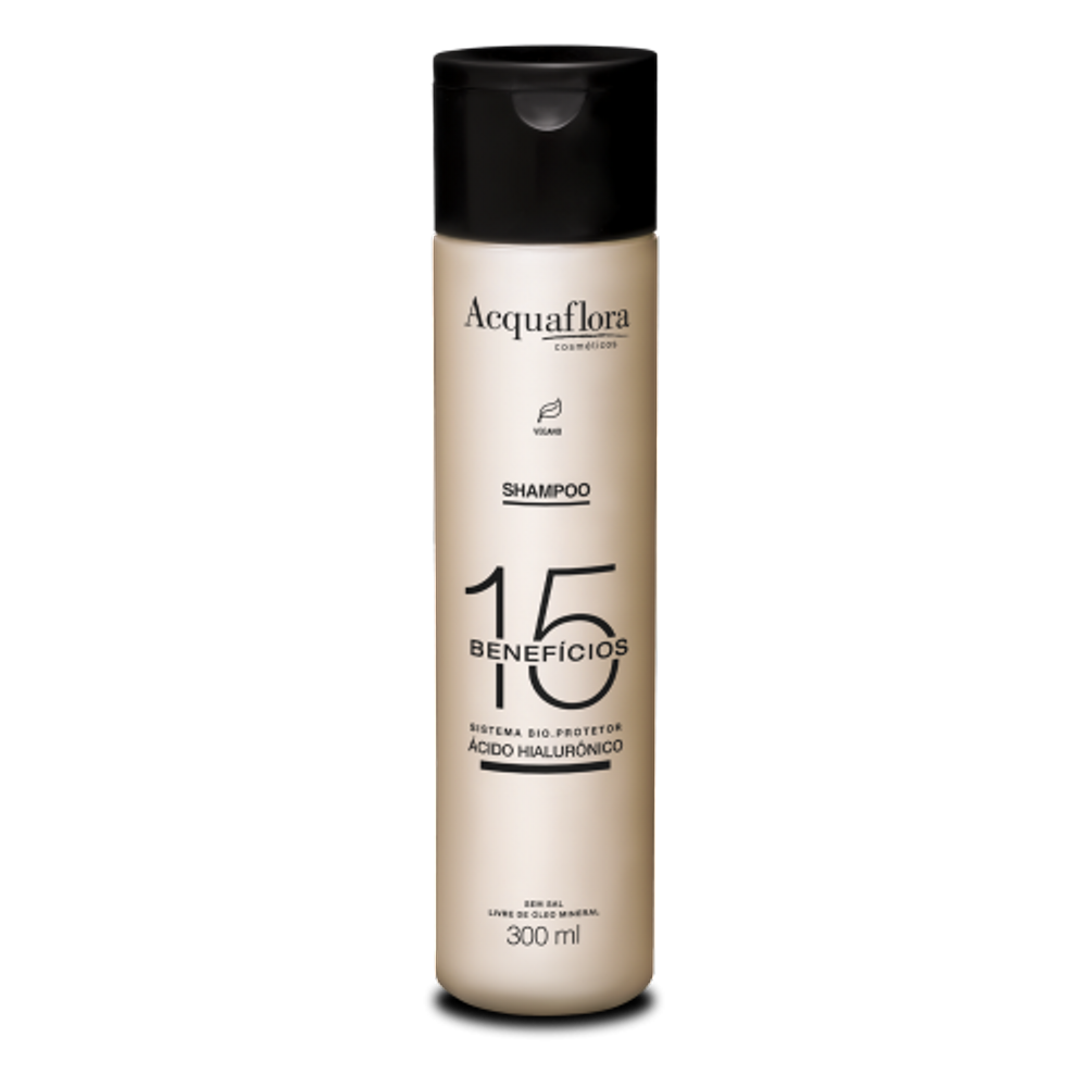 Acquaflora 15 Beneficios Shampoo 300Ml