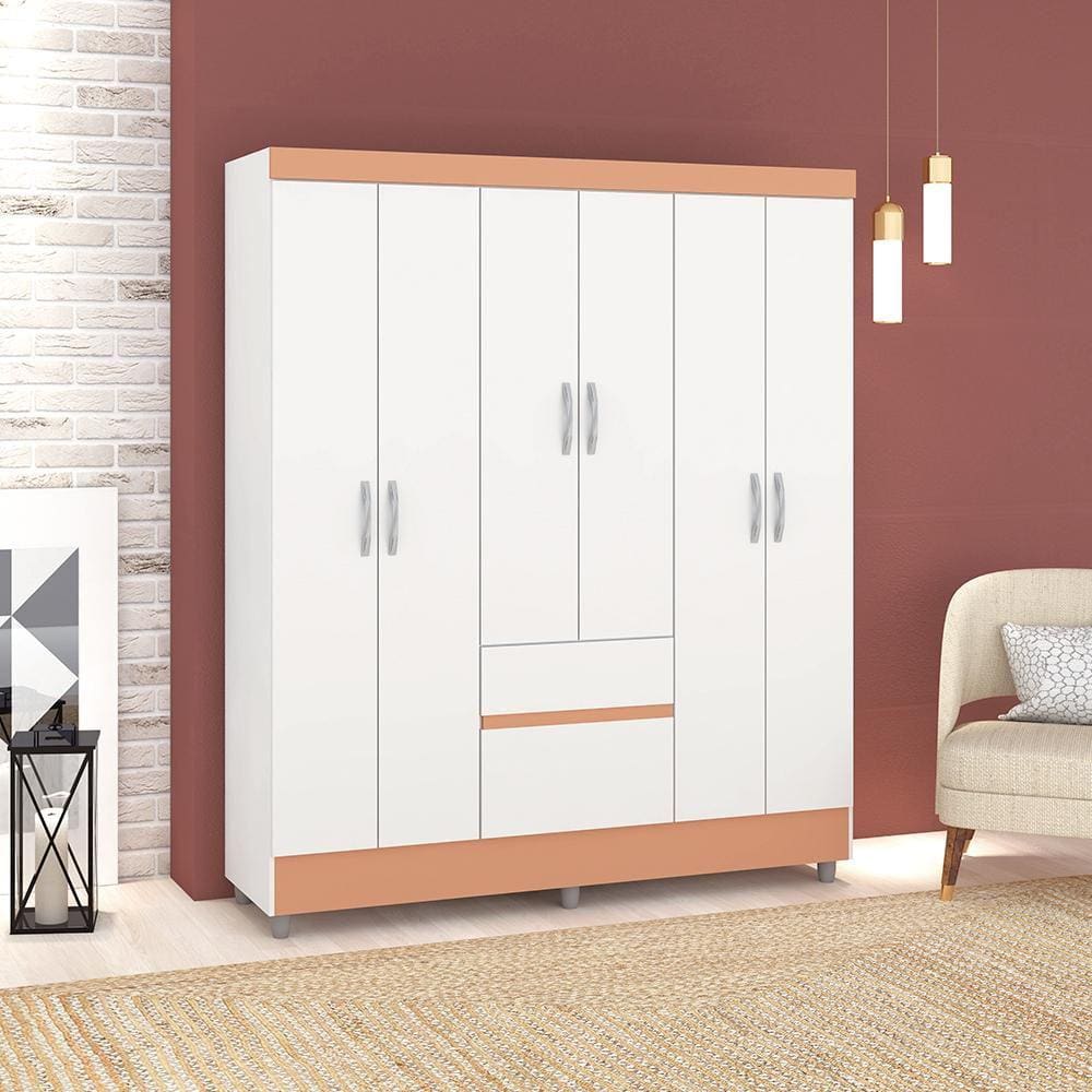 Guarda Roupa 6 Portas Urus Camarim