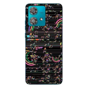Capa Adesivo Skin006 Verso Para Motorola Edge 40 Neo