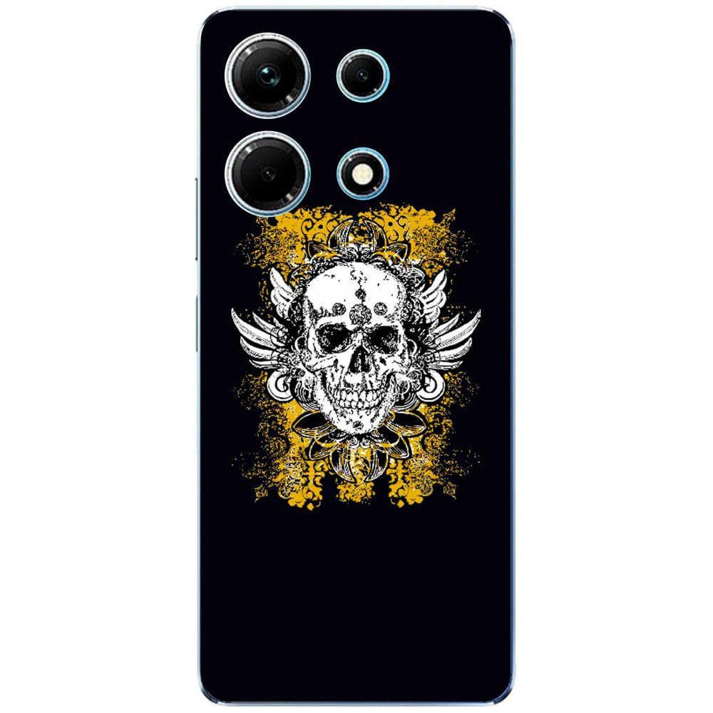 Capa Adesivo Skin374 Verso Para Infinix Note 30 4G