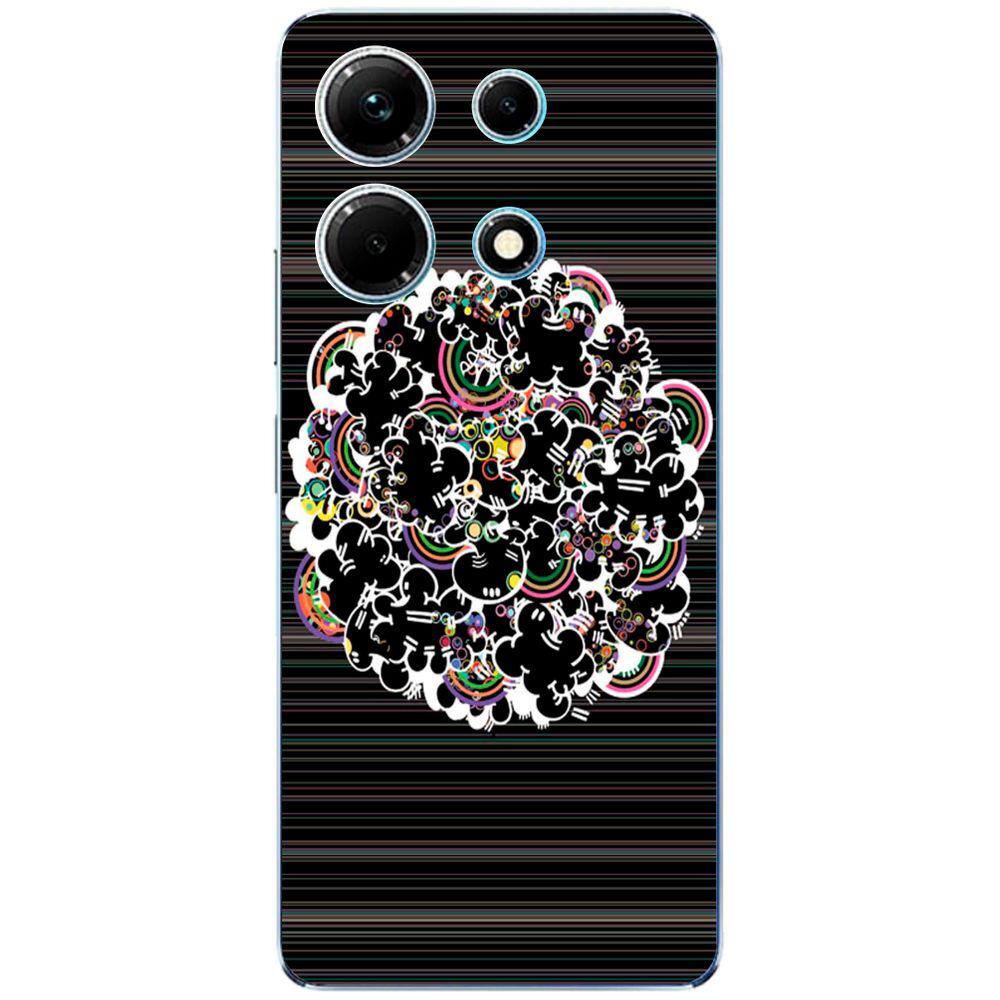 Capa Adesivo Skin110 Verso Para Infinix Note 30 4G
