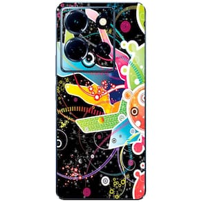 Capa Adesivo Skin058 Verso Para Infinix Note 30 5G